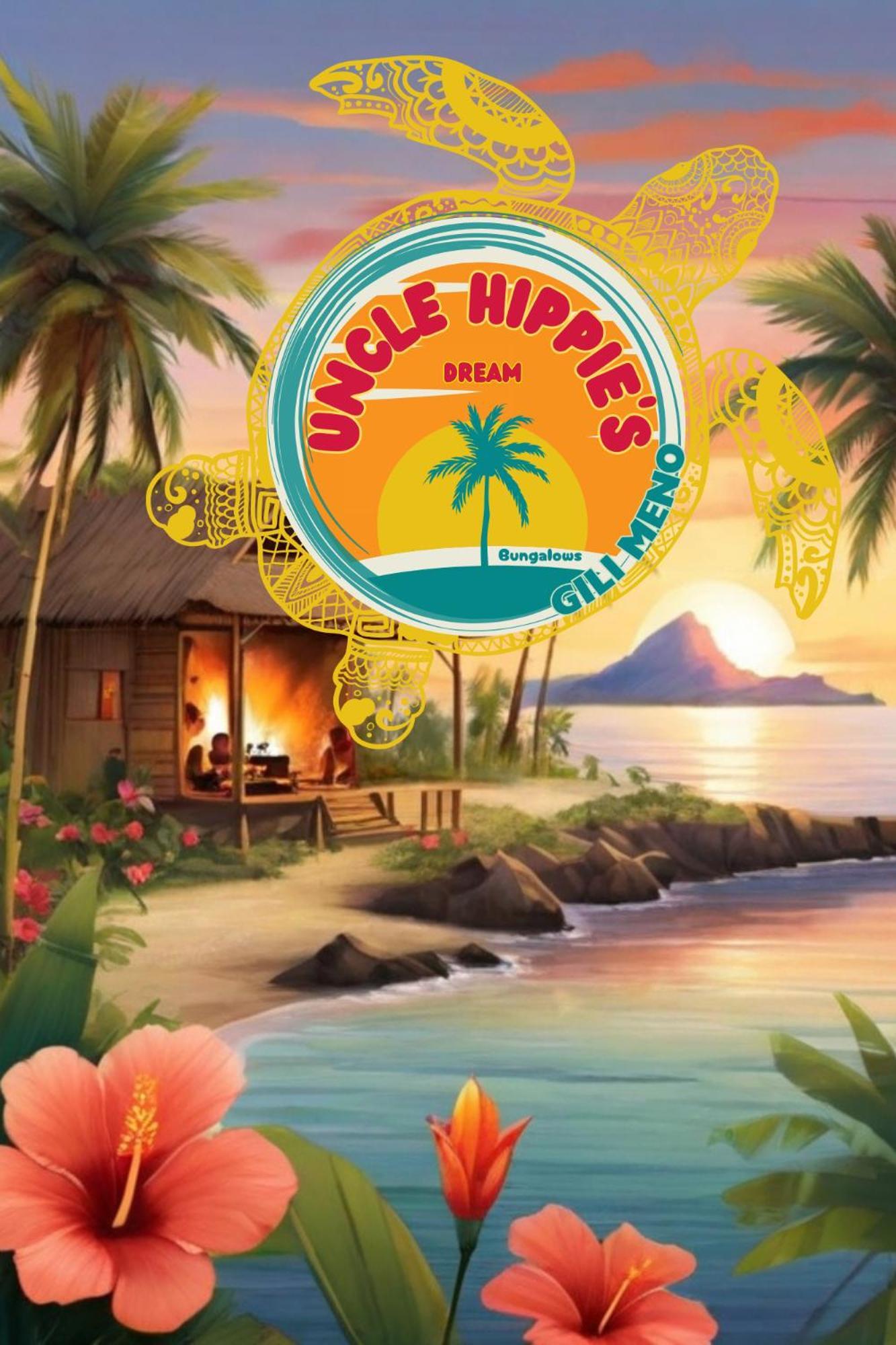 ギリ島 Uncle Hippie'S Dreamホステル エクステリア 写真